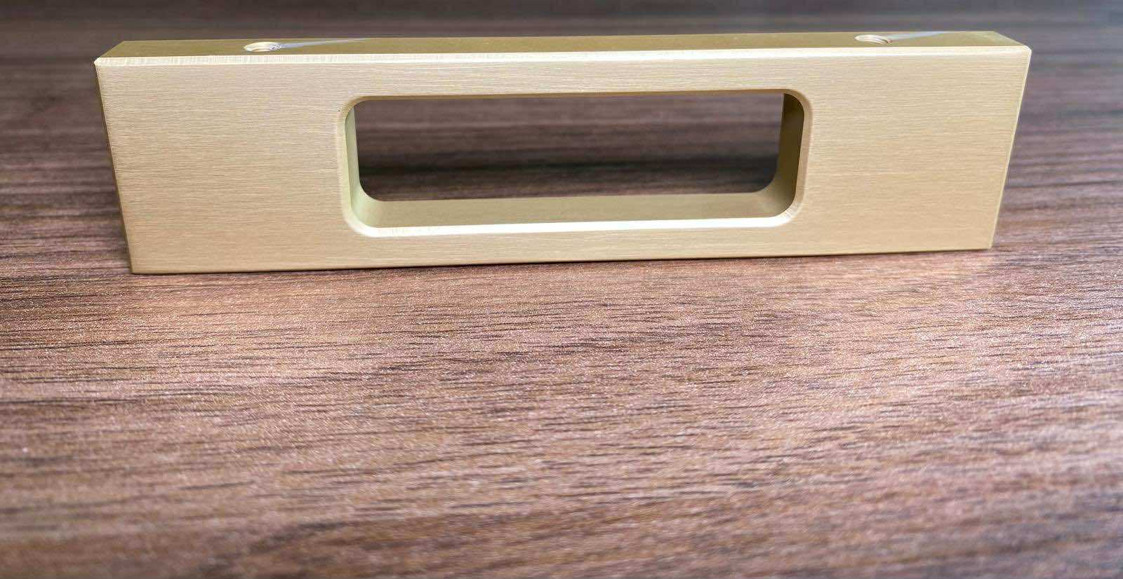 Lot deurgrepen ‘B open’ 120 – Goud Anodisatie